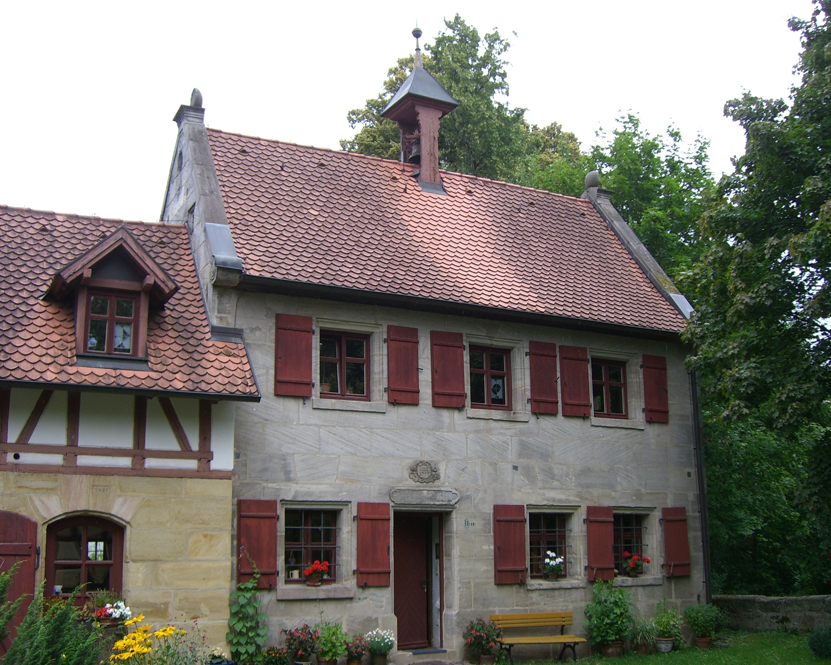 Bürgerhaus und Stadel in Haimendorf